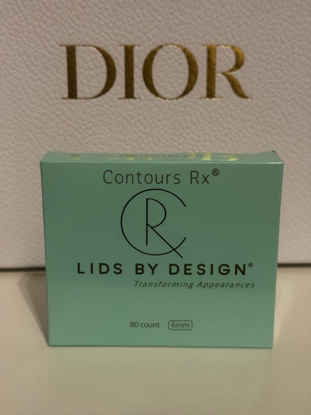 NEW Contours Rx Lids By Design Adhesive Strips - 80 count 6mm